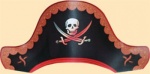 Карнавальный ободок "Пиратская шляпа", картон, 29.106.00