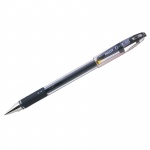 Ручка гелевая Pilot "G-3", черная, 0,38мм, грип, Bln-G3-38-B