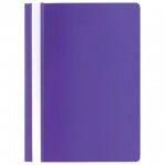 Папка-скоросшиватель Staff, А4, 120мкм, фиолетовый, 229237