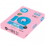 Бумага Iq "Color pale", А4, 80г/м2, 1лист, розовый фламинго, Opi74