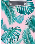Планшет с зажимом Хатбер "Тропические листья", А5, картон, ПП5л_22215