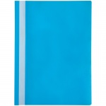 Папка-скоросшиватель OfficeSpace, А4, 120мкм, голубой, 254241