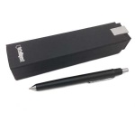 Ручка шариковая Intelligent, синяя, 0,7мм, черный, рифление, CE-297