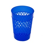 Подставка-стакан Uniplast "Офис-Класс", пластик, синий, 02201036