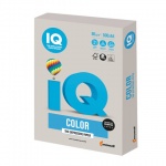 Бумага Iq "Color trend", А4, 80г/м2, 1 лист, серый, GR21