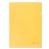 Папка-уголок Brauberg, А4, 150мкм, желтый, 223968