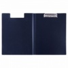 Папка-планшет с зажимом Staff, А4, пластик, синий, 229220