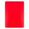 Доска-планшет с зажимом inФормат, А4, пластик, черный/красный, Ppm30R