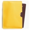 Обложка-карман для паспорта Гранд, нат.кожа, желтый, 02-016-0630