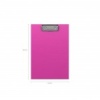 Доска-планшет с зажимом ErichKrause "Neon", А5, бумвинил, розовый, 49443