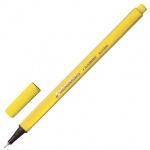 Ручка капиллярная Brauberg "Aero", желтая, 0,4мм, 142248