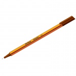 Ручка капиллярная Berlingo "Rapido", коричневая, 0,4мм, Ck_40104