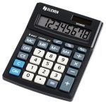 Калькулятор настольный Eleven, 8 разрядов, двойное питание, черный, Cmb801-Bk
