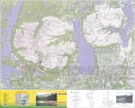 Карта "Хибины и Ловозерские тундры" топографическая, 1:100тыс, 140*200см, 14059