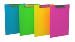 Доска-планшет с зажимом ErichKrause "Neon", А4, картон, Пвх, зеленый, 45409